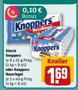REWE Knoppers Nussriegel Angebot