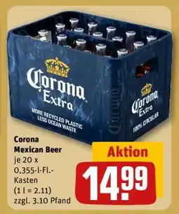 REWE CORONA MEXICAN BEER Angebot