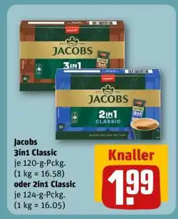 REWE Jacobs 3in1 Classic oder 2in1 Classic Angebot