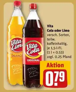 REWE Vita Cola oder Limo Angebot