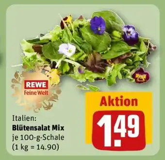 REWE Blütensalat Mix Angebot