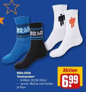 REWE Billie Eilish Tennissocken Angebot