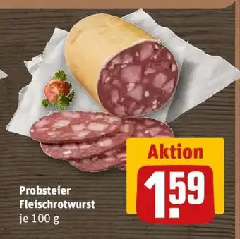 REWE Probsteier Fleischrotwurst Angebot