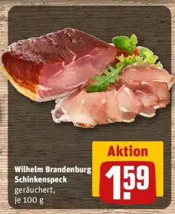 REWE Wilhelm Brandenburg Schinkenspeck Angebot