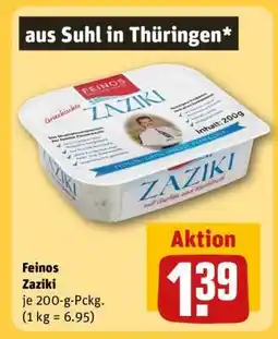 REWE Feinos Zaziki Angebot
