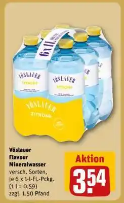 REWE Vöslauer Flavour Mineralwasser Angebot