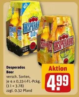 REWE Desperados Beer Angebot