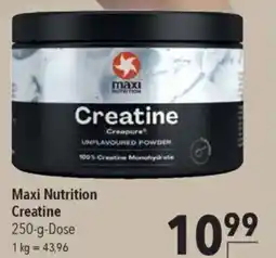CITTI Markt Maxi Nutrition Creatine Angebot