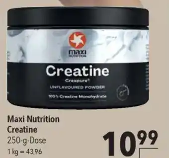 CITTI Markt Maxi Nutrition Creatine Angebot