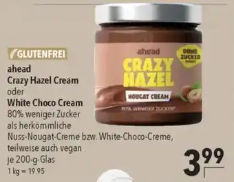 CITTI Markt ahead Crazy Hazel Cream oder White Choco Cream Angebot