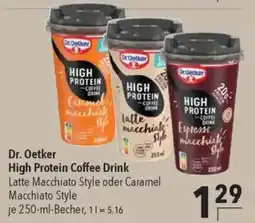 CITTI Markt Dr. Oetker High Protein Coffee Drink Angebot
