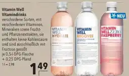 CITTI Markt Vitamin Well Vitamindrinks Angebot