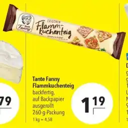 CITTI Markt Tante Fanny Flammkuchenteig Angebot