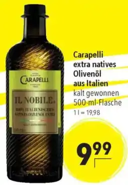 CITTI Markt Carapelli extra natives Olivenöl Angebot