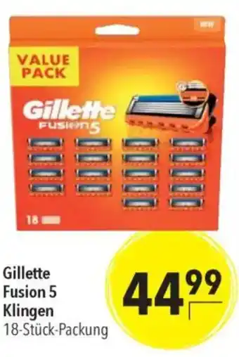 CITTI Markt Gillette Fusion 5 Klingen Angebot