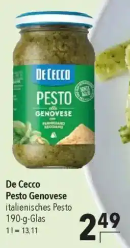 CITTI Markt De Cecco Pesto Genovese Angebot