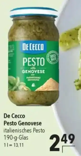 CITTI Markt De Cecco Pesto Genovese Angebot