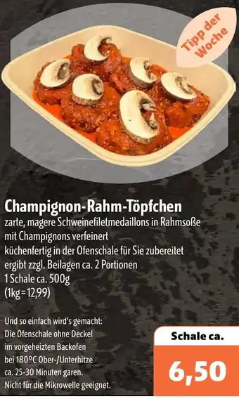 Aktiv Irma Champignon-Rahm-Töpfchen Angebot