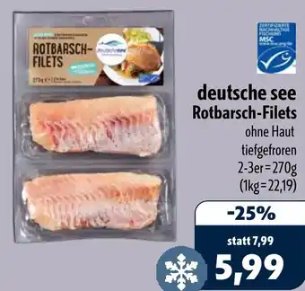 Aktiv Irma deutsche see Rotbarsch-Filets Angebot