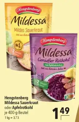 CITTI Markt Hengstenberg Mildessa Sauerkraut oder Apfelrotkohl Angebot