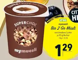 CITTI Markt mymuesli Bio 2 Go Müsli Angebot