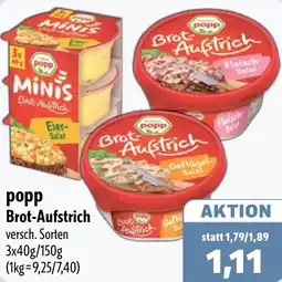 Aktiv Irma popp Brot-Aufstrich Angebot