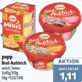 Aktiv Irma popp Brot-Aufstrich Angebot