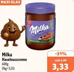 Aktiv Irma Milka Haselnusscreme Angebot