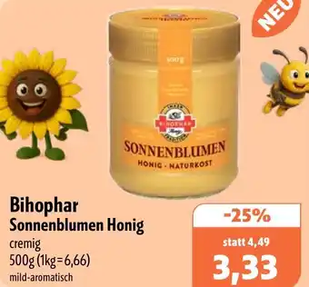 Aktiv Irma Bihophar Sonnenblumen Honig Angebot