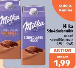 Aktiv Irma Milka Schokoladenmilch Angebot