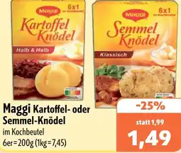 Aktiv Irma Maggi Kartoffel- oder Semmel-Knödel Angebot