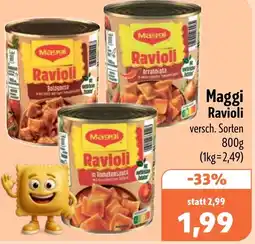 Aktiv Irma Maggi Ravioli Angebot