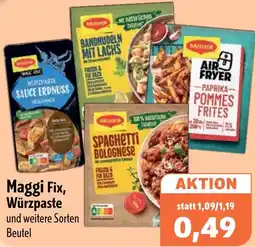 Aktiv Irma Maggi Fix, Würzpaste Angebot