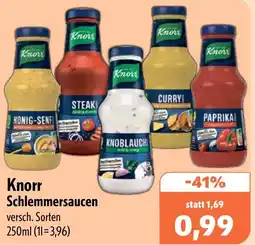 Aktiv Irma Knorr Schlemmersaucen Angebot