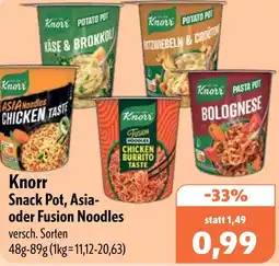Aktiv Irma Knorr Snack Pot, Asia- oder Fusion Noodles Angebot