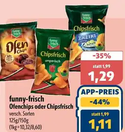 Aktiv Irma funny-frisch Ofenchips oder Chipsfrisch Angebot