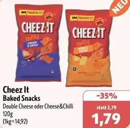 Aktiv Irma Cheez It Baked Snacks Angebot