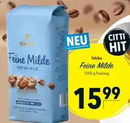 CITTI Markt Tchibo Feine Milde Angebot