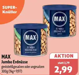 Aktiv Irma MAX Jumbo Erdnüsse Angebot