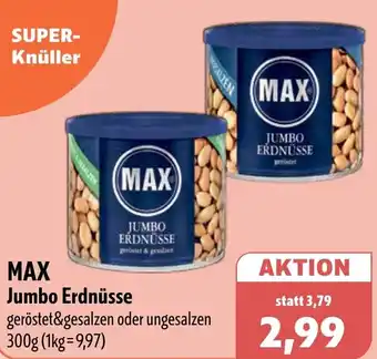 Aktiv Irma MAX Jumbo Erdnüsse Angebot