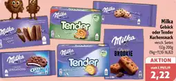 Aktiv Irma Milka Gebäck oder Tender Kuchensnack Angebot