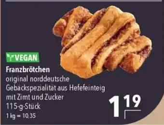 CITTI Markt Franzbrötchen Angebot