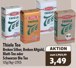 Aktiv Irma Thiele Tee Broken Silber, Broken Altgold, Blatt-Tee oder Schwarzer Bio Tee Angebot