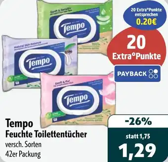 Aktiv Irma Tempo Feuchte Toilettentücher Angebot