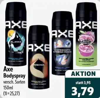 Aktiv Irma Axe Bodyspray Angebot