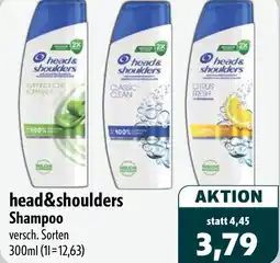 Aktiv Irma head&shoulders Shampoo Angebot