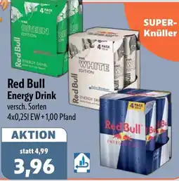 Aktiv Irma Red Bull Energy Drink Angebot