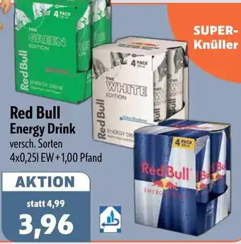Aktiv Irma Red Bull Energy Drink Angebot
