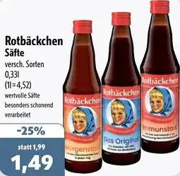 Aktiv Irma Rotbäckchen Säfte Angebot