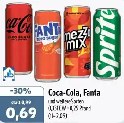 Aktiv Irma Coca-Cola, Fanta Angebot